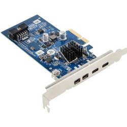 HP - Thunderbolt-Adapter - PCIe x4 Low-Profile - Thunderbolt 4 x 2 - für Workstation Z4 G5, Z6 G5, Z8 Fury G5, Z8 G5 (340L1AA)
