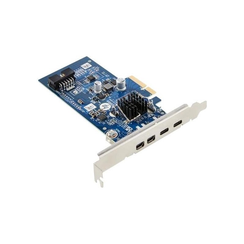 HP - Thunderbolt-Adapter - PCIe x4 Low-Profile - Thunderbolt 4 x 2 - für Workstation Z4 G5, Z6 G5, Z8 Fury G5, Z8 G5 (340L1AA)
