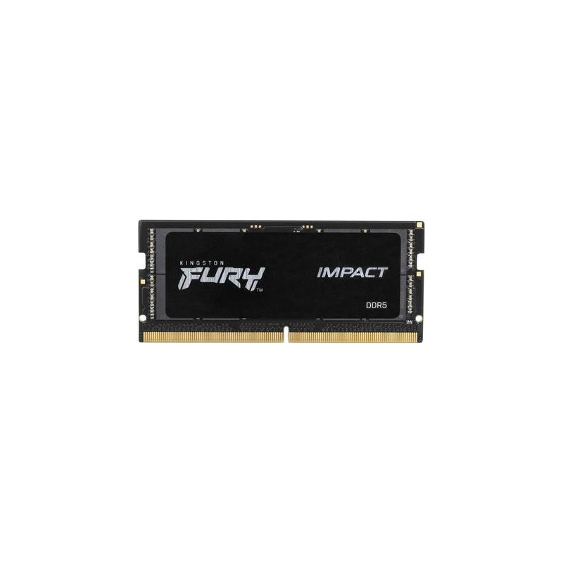 Kingston FURY Impact - DDR5 - Kit - 32 GB: 2 x 16 GB - SO DIMM 262-PIN - 3000 MHz / PC5-48000 - CL38 - 1.35 V - ungepuffert - o