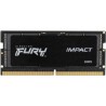 Kingston FURY Impact - DDR5 - Modul - 16 GB - SO DIMM 262-PIN - 3200 MHz / PC5-51200 - CL38 - 1.35 V - ungepuffert - on-die ECC