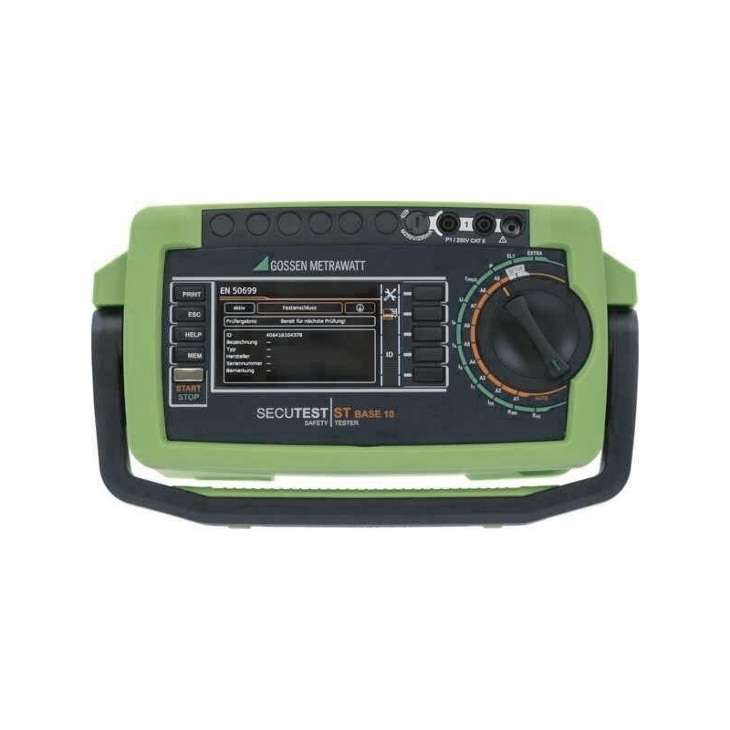 Gossen Metrawatt SECUTEST LEMONGREEN Gerätetester-Set kalibriert (DAkkS-akkreditiertes Labor) VDE-Norm 0701-0702, 0544, 0751 (M