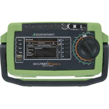 Gossen Metrawatt SECUTEST LEMONGREEN Gerätetester-Set kalibriert (DAkkS-akkreditiertes Labor) VDE-Norm 0701-0702, 0544, 0751 (M