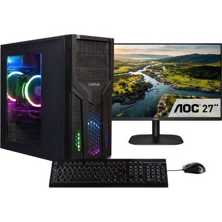 CAPTIVA Power Starter R80-001 TFT Bundle AMD Ryzen 5 16 GB DDR4-SDRAM 1 TB SSD (80001)