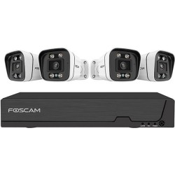 Foscam FNA108E-B4-2T Videoüberwachungskit Kabelgebunden 8 Kanäle (FNA108E-B4-2T)