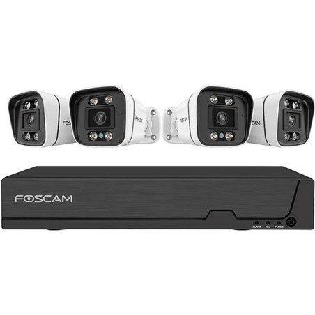 Foscam FNA108E-B4-2T Videoüberwachungskit Kabelgebunden 8 Kanäle (FNA108E-B4-2T)