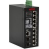ROLINE Industr. Gigabit Eth. Switch 8x+ 2x dual-speed SFP managed 240W - Switch - 1 Gbps - 10-Port - Power over Ethernet - Mana