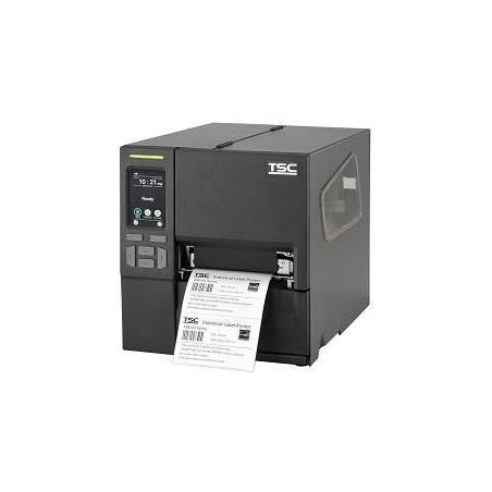 TSC MB341T, 12 Punkte/mm (300dpi), RTC, Display, USB, USB-Host, RS232, Ethernet, Kit (USB) Etikettendrucker, Thermotransfer, Au