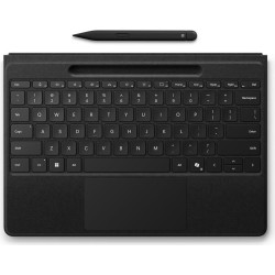Microsoft Surface Pro Flex Keyboard - Tastatur - mit Touchpad, Beschleunigungsmesser, Surface Slim Pen 2 Ablage- und Ladeschale