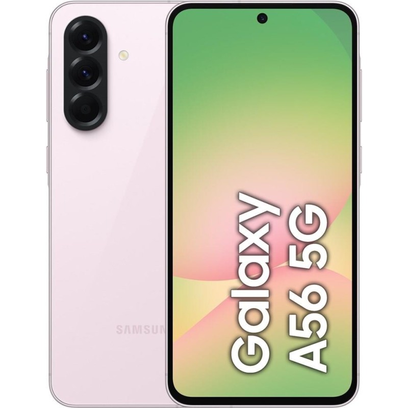 Samsung Galaxy A56 5G 128GB Awesome Pink EU 17,01cm (6,7") Super AMOLED Display, Android 15, 50MP Triple-Kamera (SM-A566BLIAEUE