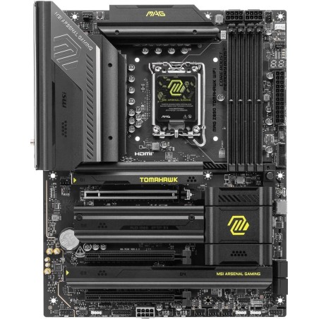 MSI MAG Z890 TOMAHAWK WIFI - Motherboard - ATX - LGA1851-Sockel - Z890 Chipsatz - USB 3,2 Gen 1, USB 3,2 Gen 2, USB-C 3,2 Gen2,