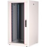 Roline Basic - Schrank Netzwerkschrank - Glas Tür - Hellgrau, RAL 7035 - 22U - 48.3 cm (19") (26.21.0031)