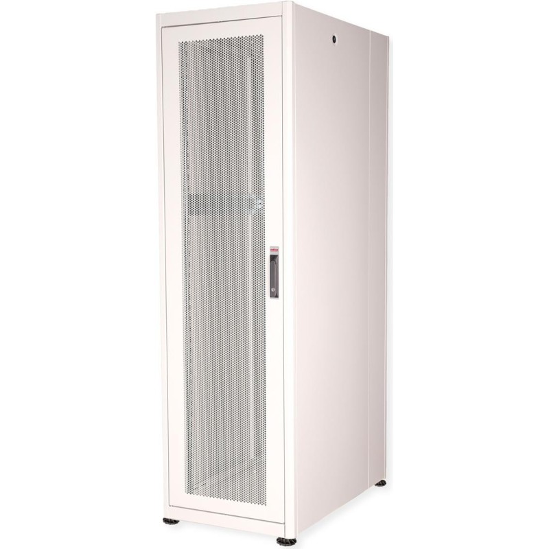 Roline Basic - Schrank Netzwerkschrank - perforierte Tür - Hellgrau, RAL 7035 - 42HE - 48.3 cm (19") (26.21.0041)