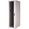 Roline Basic - Schrank Netzwerkschrank - Glas Tür - Hellgrau, RAL 7035 - 42HE - 48.3 cm (19") (26.21.0043)