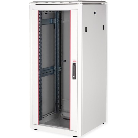Roline Pro - Schrank Netzwerkschrank - Hellgrau, RAL 7035 - 26U - 48.3 cm (19") (26.21.0052)