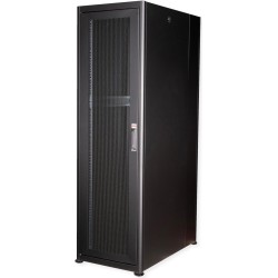 Roline Basic - Schrank Netzwerkschrank - perforierte Tür - Jet Black, RAL 9005 - 42HE - 48.3 cm (19") (26.21.0210)