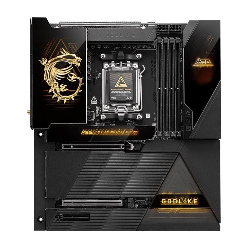 MSI MEG X870E GODLIKE Mainboard E-ATX AM5 AMD X870E DDR5 Wi-Fi 7 10G LAN (7E48-001R)