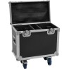 ROADINGER Flightcase 2x TMH-B120 mit Rollen (31001069)