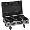 ROADINGER Flightcase 8x AKKU Mini IP UP-4 QCL Spot MK2 mit Ladefunktion (31005245)