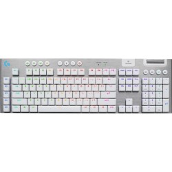 Logitech G G915 X - Tastatur - LIGHTSPEED - full size - Hintergrundbeleuchtung - kabellos - 2.4 GHz, USB, Bluetooth 5.0 - AZERT