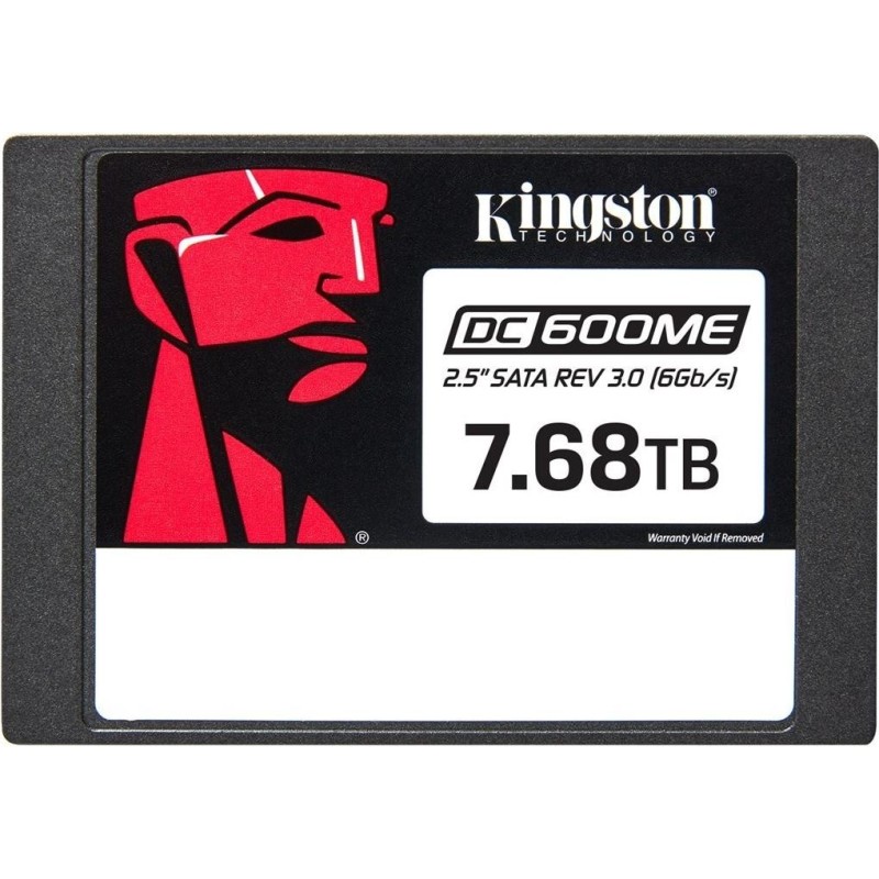 Kingston DC600ME - SSD - Mixed Use - verschlüsselt - 7,68TB - intern - 2,5" (6,4 cm) - SATA 6Gb/s - 256-Bit-AES - TCG Opal Encr