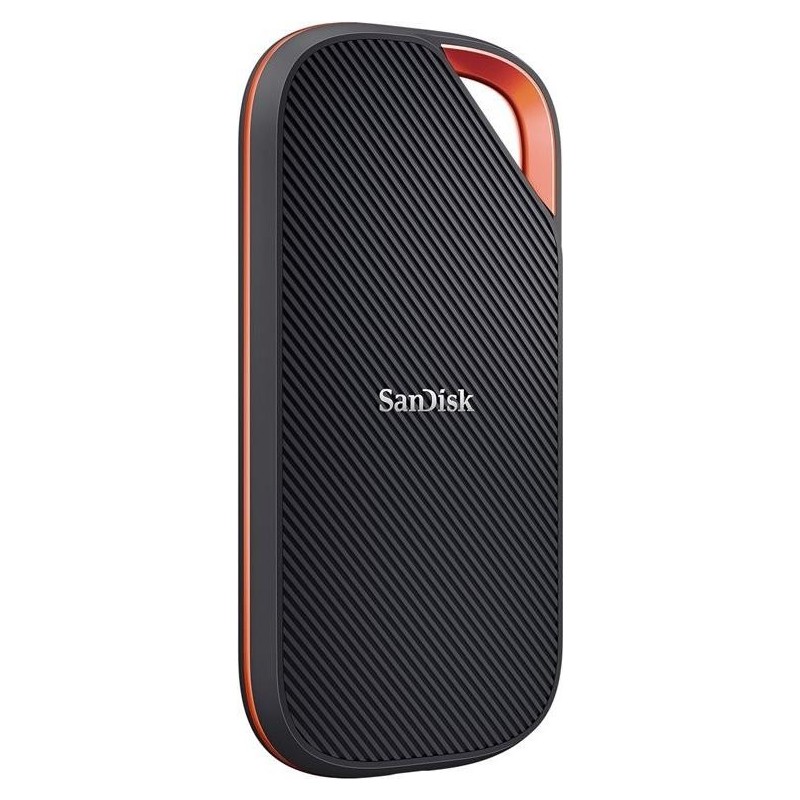 SanDisk Extreme PRO - SSD - 2TB - extern (tragbar) - USB4 (USB-C Steckverbinder) (SDSSDE82-2T00-G25)