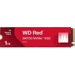 WD Red SN700 WDS100T1R0C-68BDK0 - SSD - 1 TB - intern - M.2 2280 - PCIe 3.0 x4 (NVMe) (WDS100T1R0C-68BDK0)
