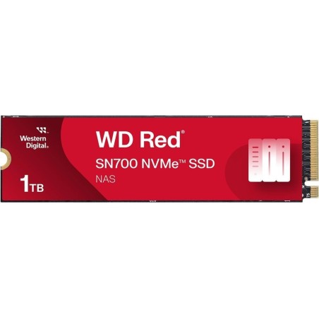 WD Red SN700 WDS100T1R0C-68BDK0 - SSD - 1 TB - intern - M.2 2280 - PCIe 3.0 x4 (NVMe) (WDS100T1R0C-68BDK0)