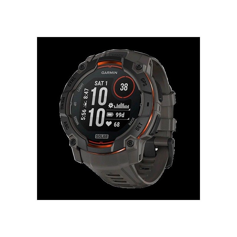 Smartwatch GARMIN Instinct 3 50mm SOLAR Black (010-02935-00)