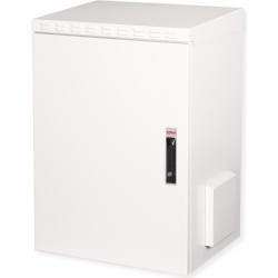 Roline Pro - Schrank Netzwerkschrank - außen, 600 x 450 mm (B x T) - geeignet für Wandmontage - RAL 7035, Hellgrau - 16U - 48.3
