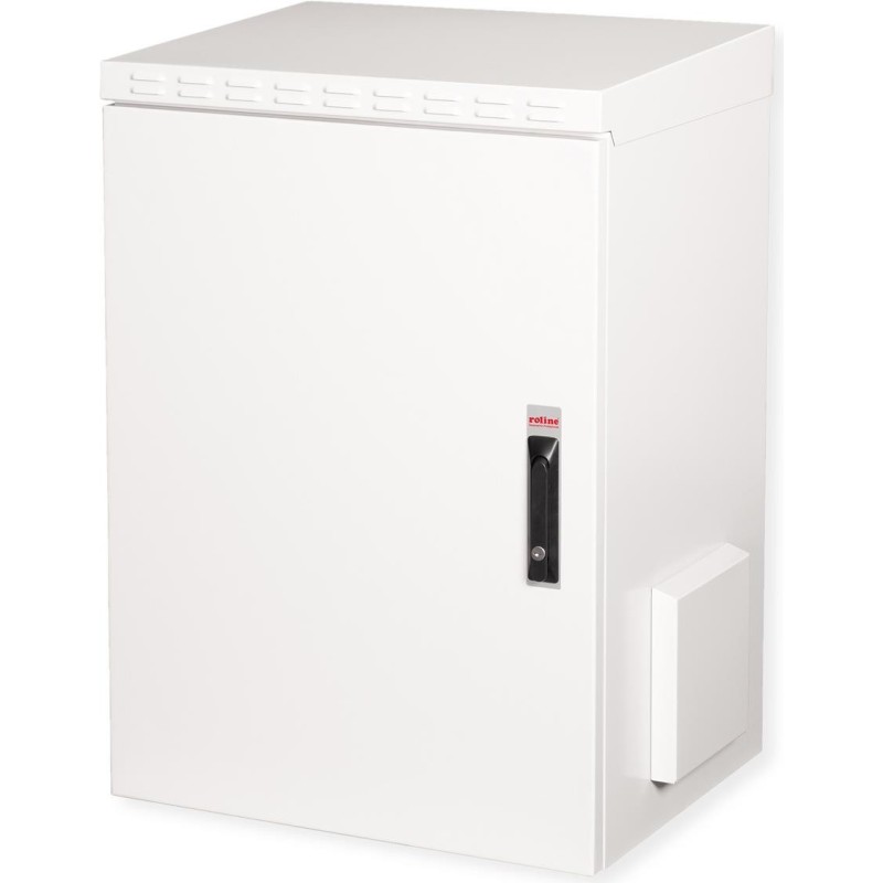 Roline Pro - Schrank Netzwerkschrank - außen, 600 x 450 mm (B x T) - geeignet für Wandmontage - RAL 7035, Hellgrau - 16U - 48.3