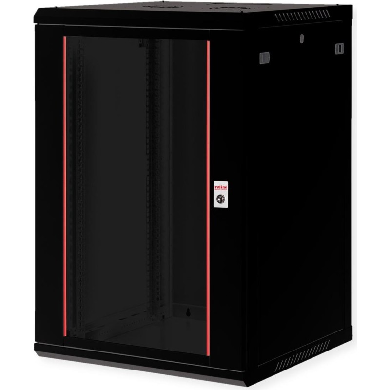 ROLINE 19 Zoll Wandgehäuse Basic Plus 600x600 BxT schwarz - Wandgehäuse (26.21.0293)