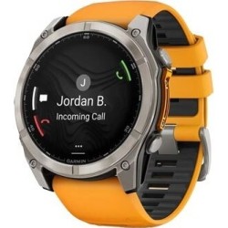 Garmin fenix 8 51mm AMOLED Graphit/Titanium Titan Silikon-Armband (010-02905-11)