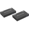 SpeaKa Professional SP-USBE-830 7+2 Port KVM-Extenderüber PC steuerbar Schwarz (SP-13472960)