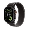 Apple Watch Ultra 3 Titanium Cellular 49mm Schwarz (Trail Loop schwarz/kohlegrau) S/M (MF1D4QF/A)