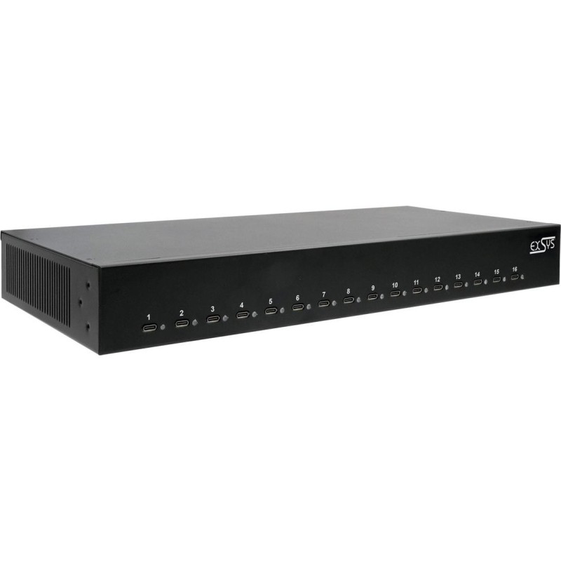 Exsys EX-11017 16-Port Ladestation - 65.000 W - USB Typ C (EX-11017)