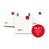 FRITZ Mesh Set 1700 3er-Set - Für bestes WLAN überall - ideal für Haushalte mit 5-7 Räumen (20003133)