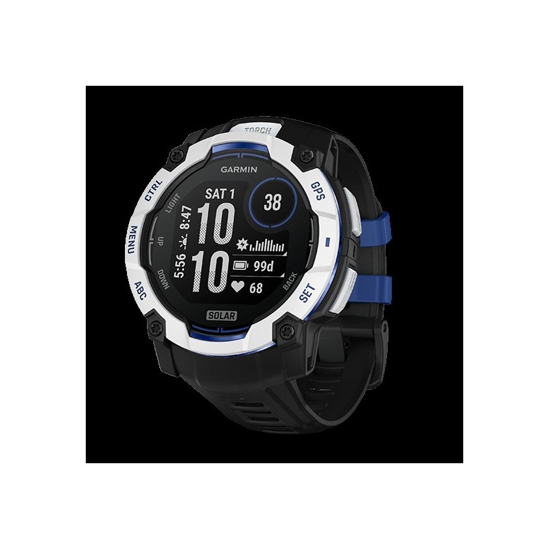 Watch Garmin Instinct 3 Solar GPS 50mm - White (010-02935-03)