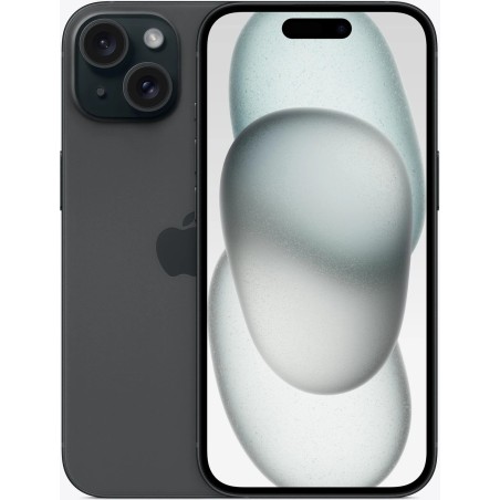 Apple iPhone 15 - 15,5 cm (6.1") - 2556 x 1179 Pixel - 128 GB - 48 MP - iOS 17 - Schwarz (MTP03QN/A)