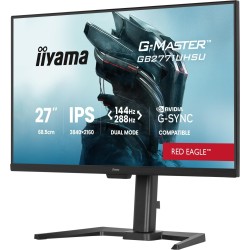 Iiyama G-Master GB2771UHSU-B1 Gaming Monitor 68,6cm (27") - 4K UHD, IPS, DisplayPort, HDMI, USB-C, 0.8ms, 144Hz Energieklasse