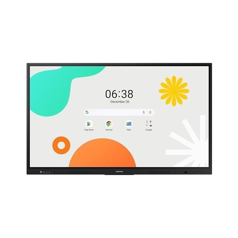 Samsung LH86WAFWLGCXEN Interaktives Whiteboard 2,18 m (86") 3840 x 2160 Pixel Touchscreen Schwarz (LH86WAFWLGCXEN)