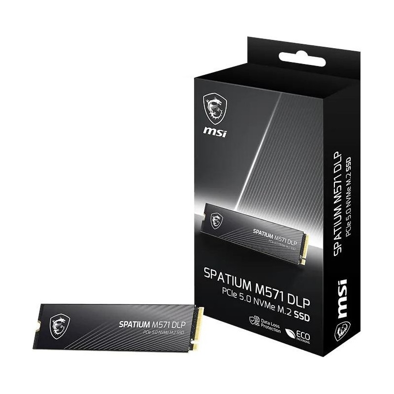 SSD 4TB MSI Spatium M571 (M.2 2280) PCIe Gen5 x4 NVMe (S78-440R220-P83)