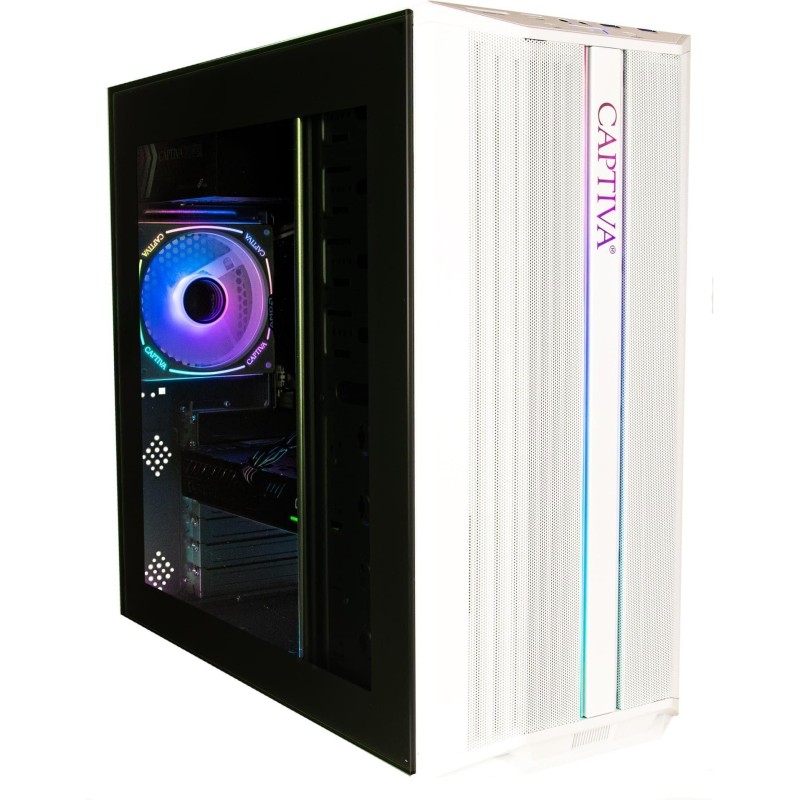 Captiva Highend Gaming PC R10-0588 Ryzen 5 5500 6 Kerne / RX 9060 XT 16GB / 32GB DDR4 / 4,5TB SSD+HDD / WLAN