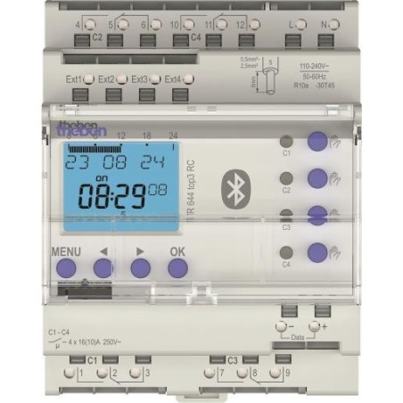 Theben Digitale TR 644 top3 BLE RC Zeitschaltuhr Jahresprogramm 6440330 1 (6440330)
