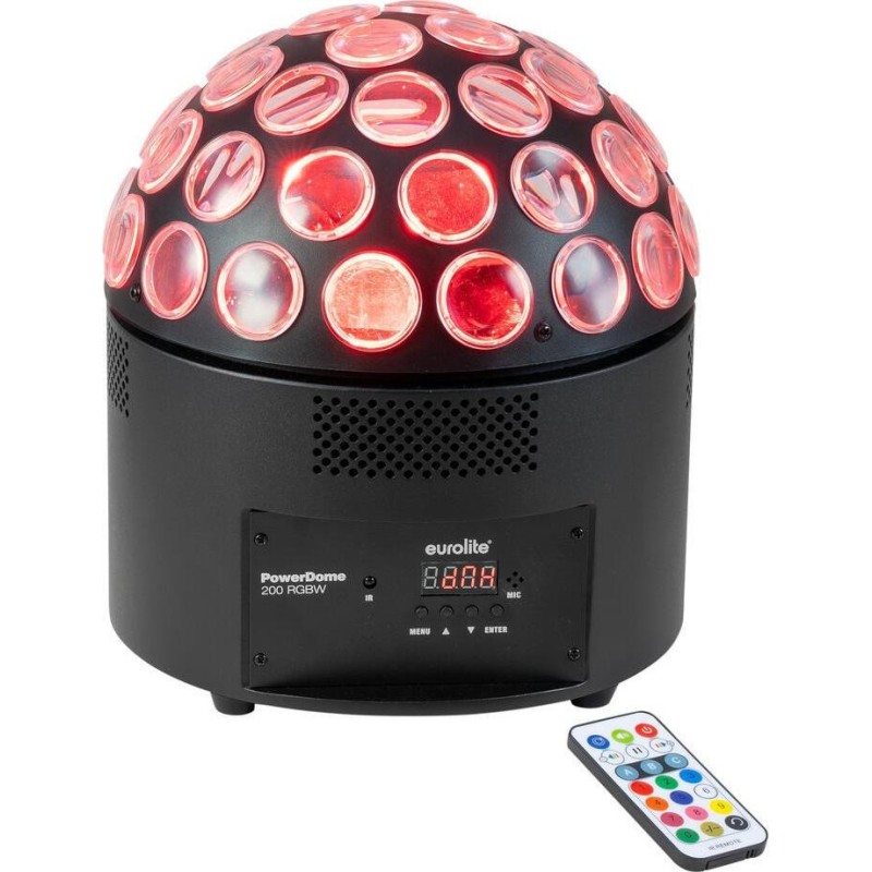 EUROLITE PowerDome 200 RGBW LED Strahleneffekt 20x10W RGBWW DMX