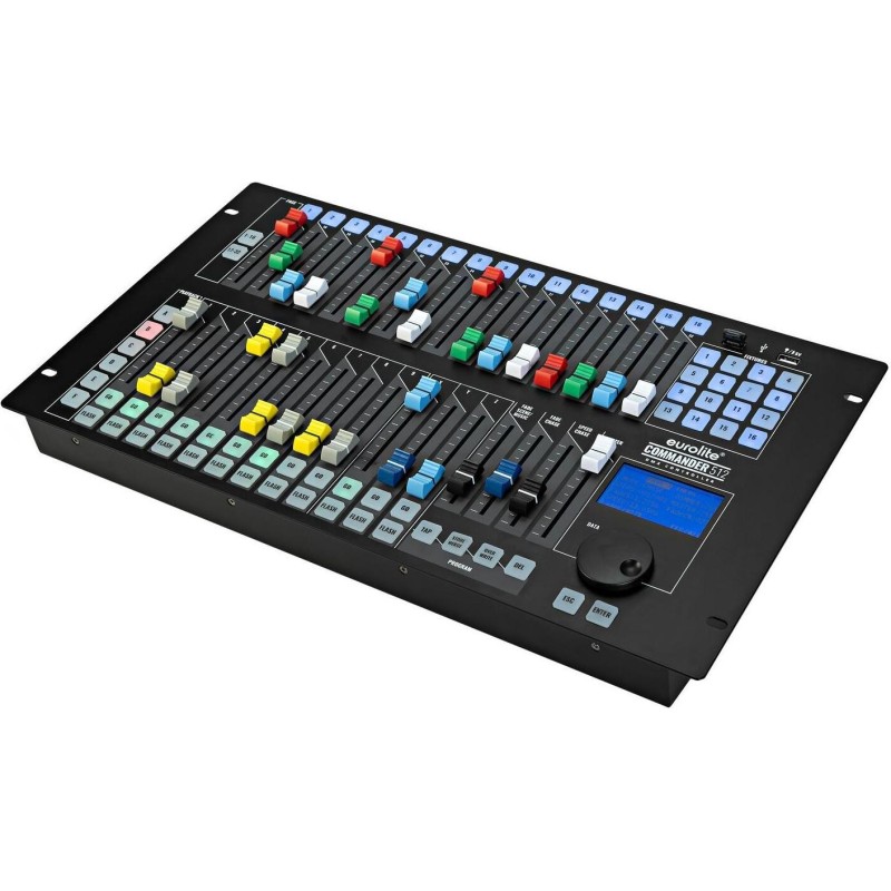 EUROLITE DMX Commander 512 DMX-Lichtsteuerpult 512 Kanäle Rackmontage 6U
