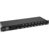 EUROLITE DMX Split/Boost 8 PRO 3pol Rack-Splitter 2in/8out RDM mit OLED-Display