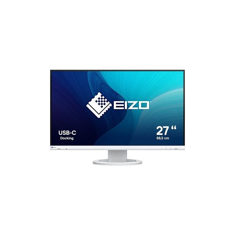 EIZO FlexScan EV2720S-WT, LED-Monitor - (68.5 cm (27 Zoll), weiß, WQHD, IPS, USB-C, USB-Hub) [Energieklasse D] (EV2720S-WT)