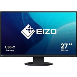 EIZO FlexScan EV2720S-BK, LED-Monitor - (68.5 cm (27 Zoll), schwarz, WQHD, IPS, USB-C, USB-Hub) [Energieklasse D] (EV2720S-BK)