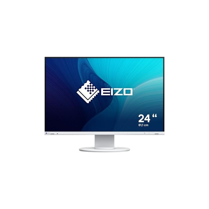 EIZO FlexScan EV2410R-WT, LED-Monitor - (61.1 cm (24.1 Zoll), weiß, WUXGA, IPS, USB-Hub) [Energieklasse B] (EV2410R-WT)