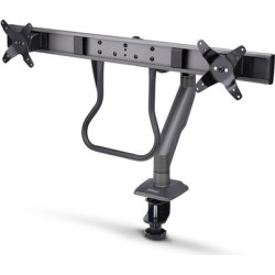 StarTech.com Desk Mount Dual Monitor Arm w/ Crossbar, Up To 27" Displays - Befestigungskit - artikulierender, mechanischer Fede